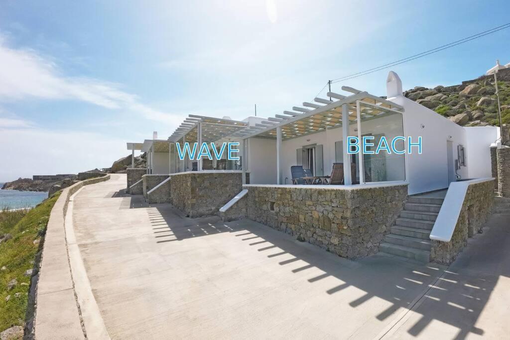 1Path Wave Mykonos Super Paradise Beach House Mykonos Town Luaran gambar